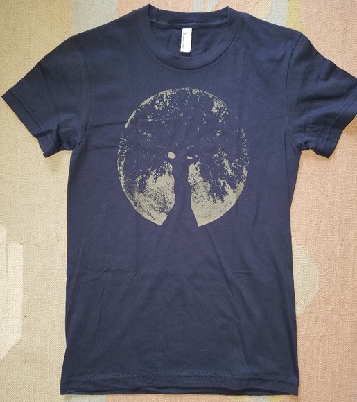 Glow in the dark oak moon t-shirt by Glowees - Picture 2 of 2